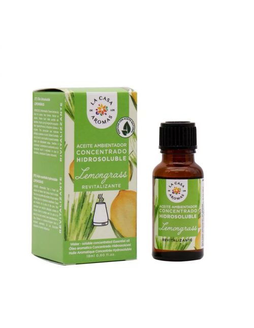 Water oplosbare aromatische olie citroengras 18ml