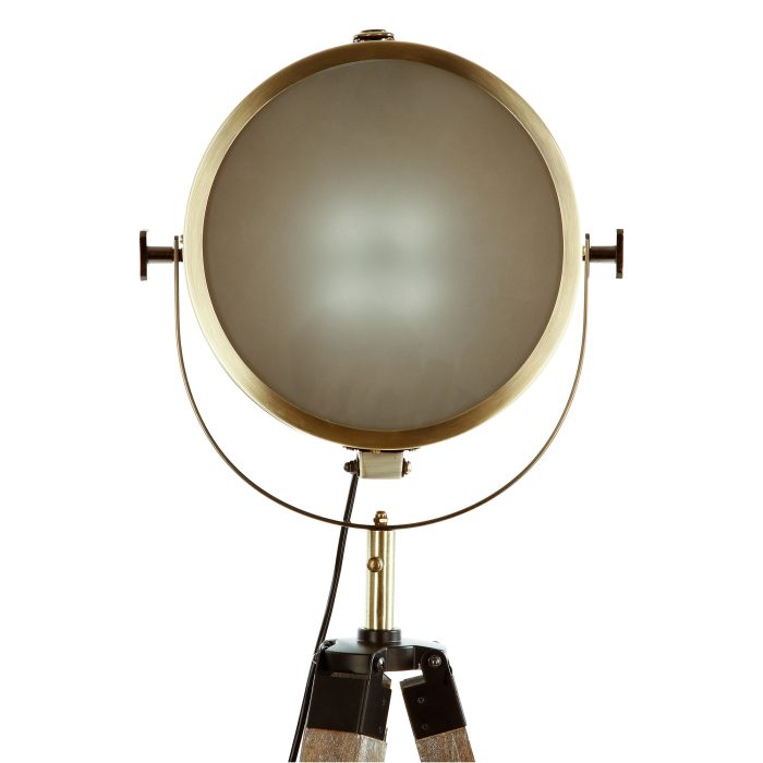 Staande lamp 3-poot "Ebor" brons H150cm