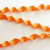 Crêpe slinger oranje 6m
