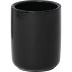 Badkamerbeker dolomiet zwart 235ml