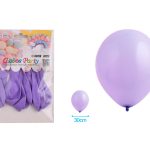 Ballonnen pastel paars 30cm 8 stuks