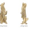 Decoratie gouden vis crowntail Jiling 12cm