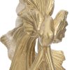 Decoratie gouden vis crowntail Jiling 12cm