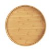 Dienblad rond bamboe D40CM
