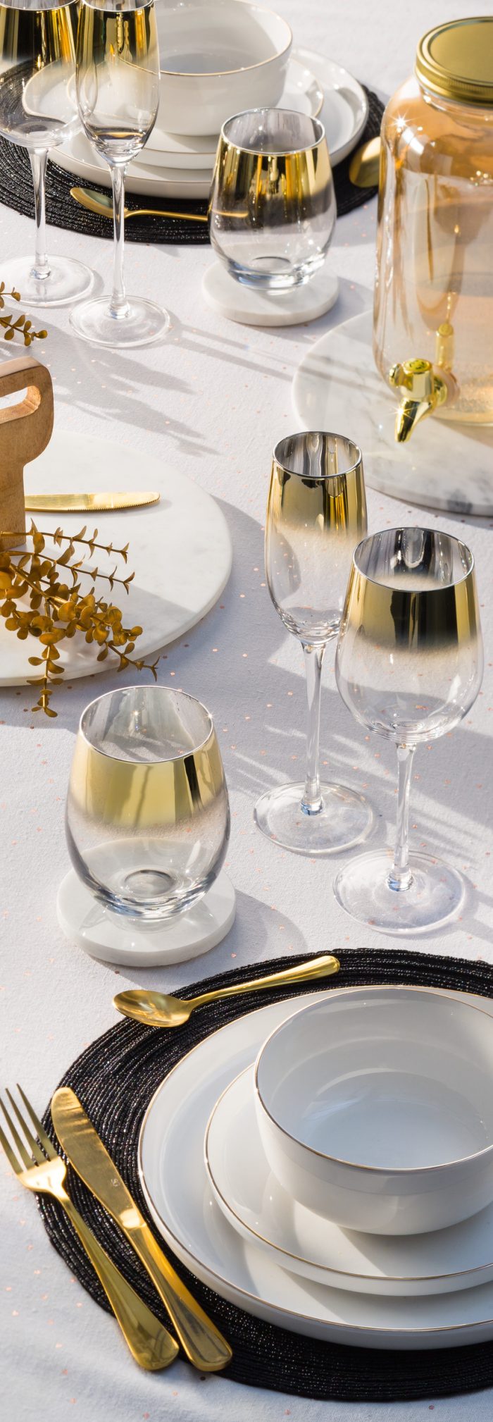 Dinerbord porselein wit D27cm