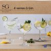 Gin glas 700ml 4-stuks