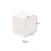 Kubusdoosje karton wit 8*8*8cm 6st