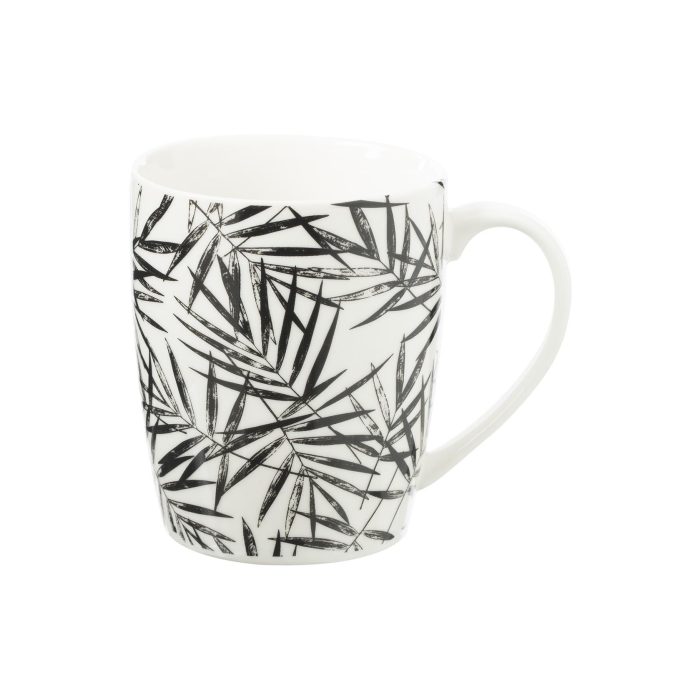 Mok met bladeren print 33cl