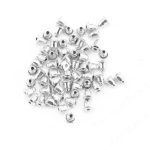 Oorbelsluitingen zilver metaal ø3,6*6mm