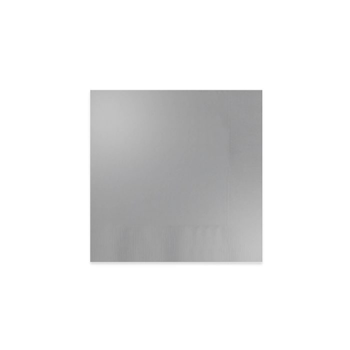 Servetten zilver 33x33cm 30st