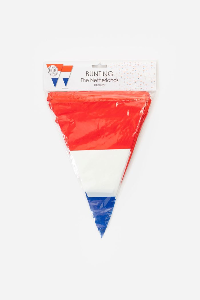 Vlaggenlijn Nederlandse vlag kunststof 10m