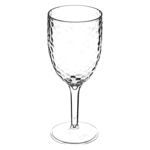 Wijnglas kunststof transparant 350ml