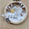 Borduurring hout D13cm