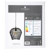 Metalen hanglamp zwart