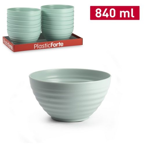Schaal kunststof groen 840ml