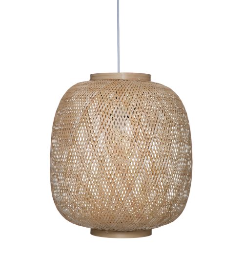 Hanglamp "Chaya" bamboe naturel D43*H48cm