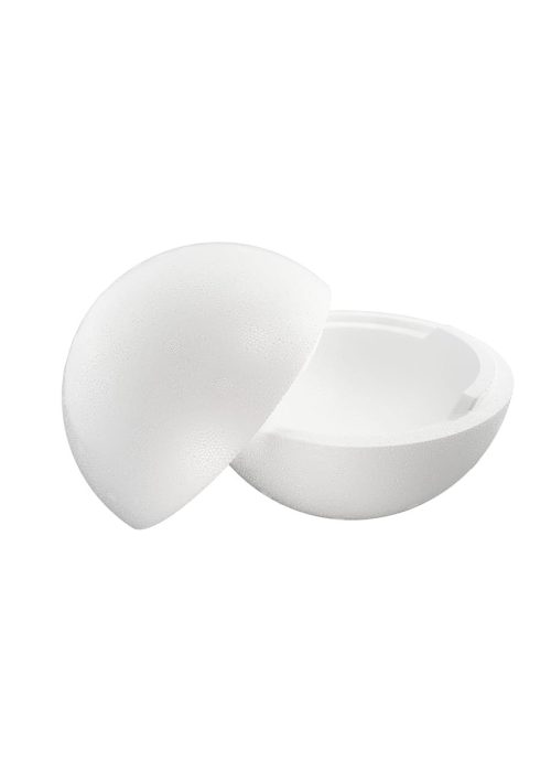 Holle piepschuim bal wit 35cm