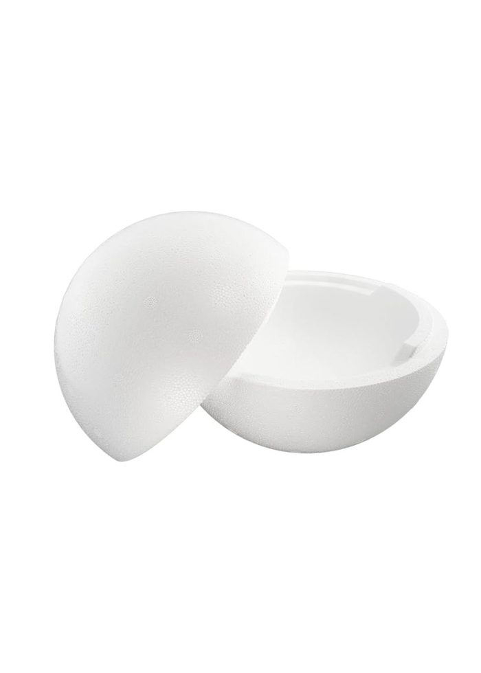 Holle piepschuim bal wit 35cm