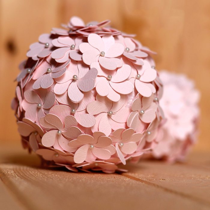 Holle piepschuim bal wit 35cm