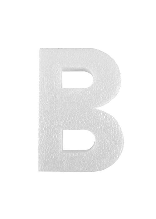 Piepschuim letter B 30cm