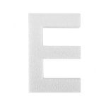 Piepschuim letter E 30cm