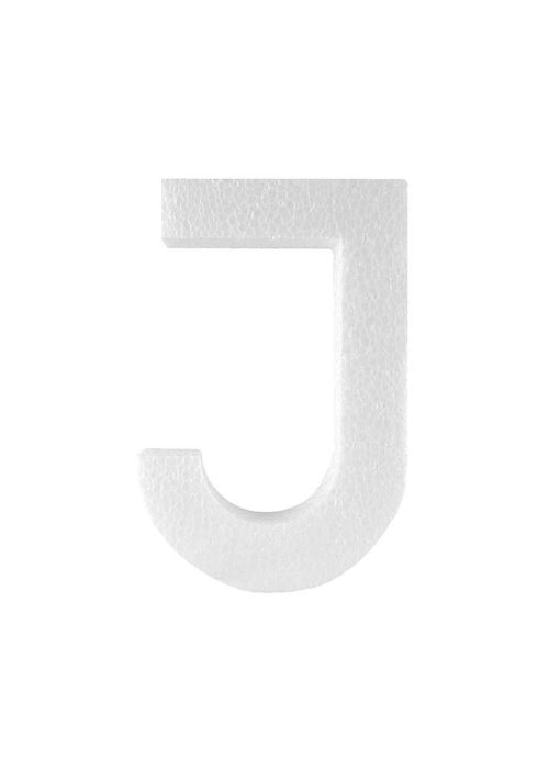 Piepschuim letter J 30cm