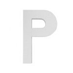 Piepschuim letter P 30cm