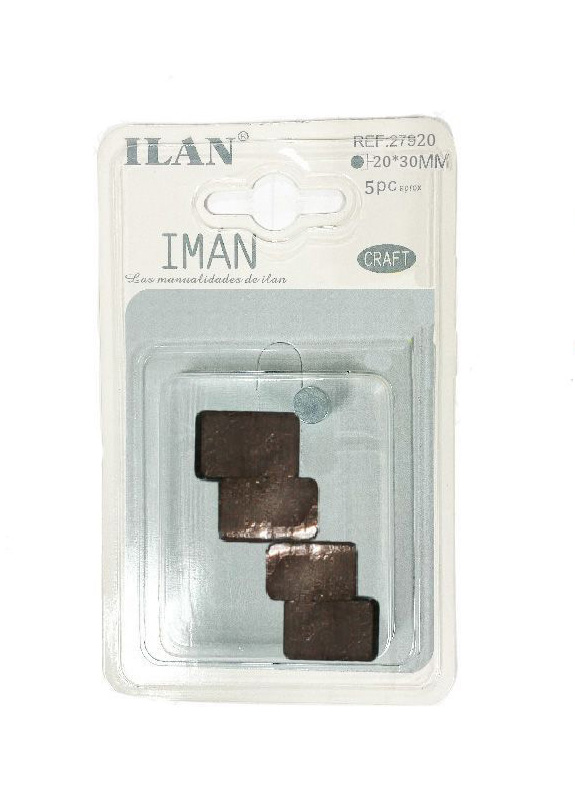 Magneet rechthoekig 30*20*3mm