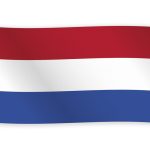 Nederlandse vlag 90x150cm