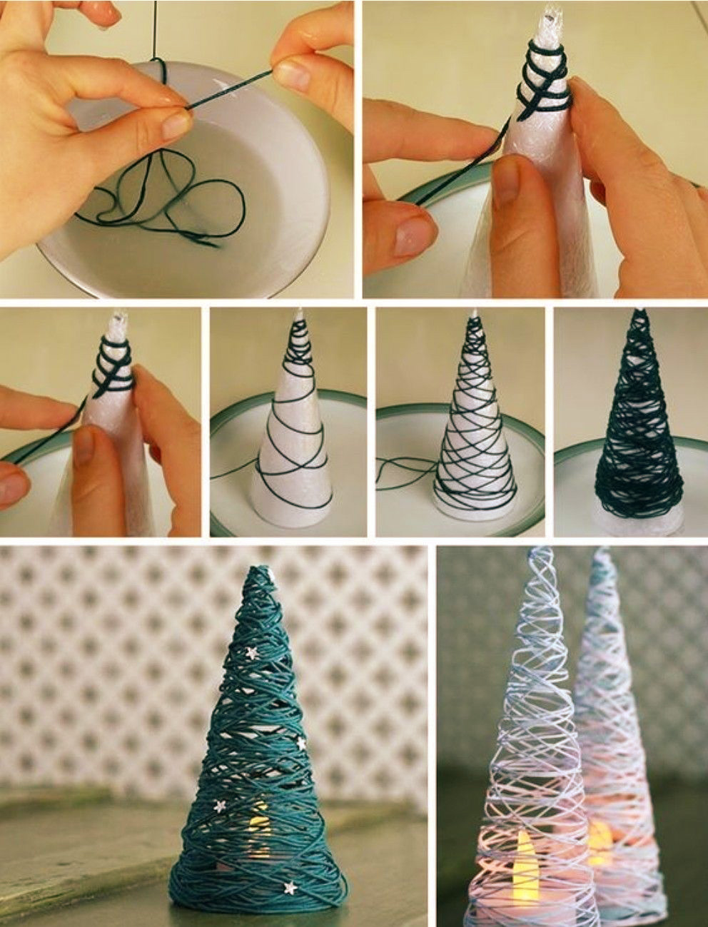 Piepschuim kegel wit 15cm