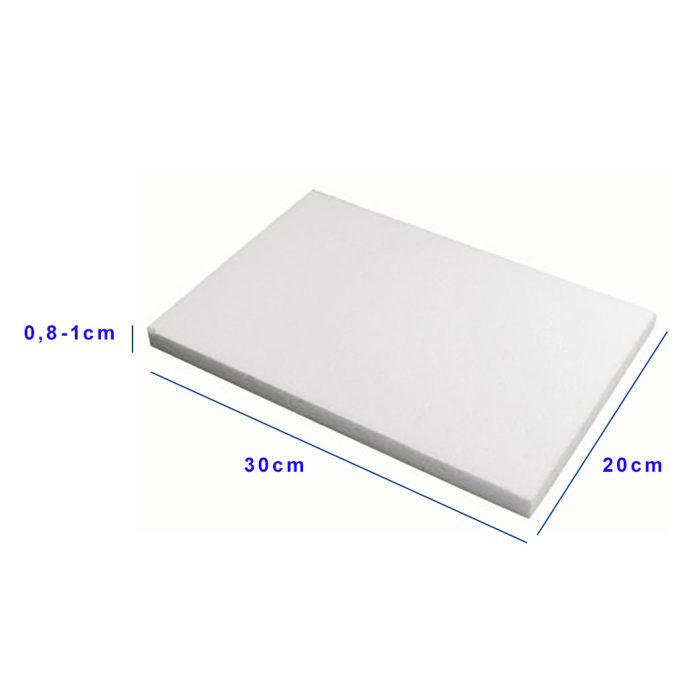 Piepschuim platen 20x30cm|6st