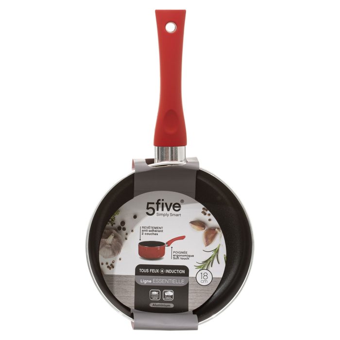 Steelpan inductie rood D18cm