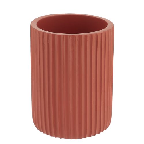 Badkamerbeker polyresin Terracotta 360ml