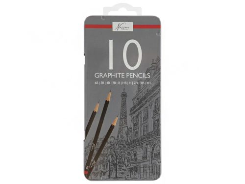 Grafietpotloden set 10-delig