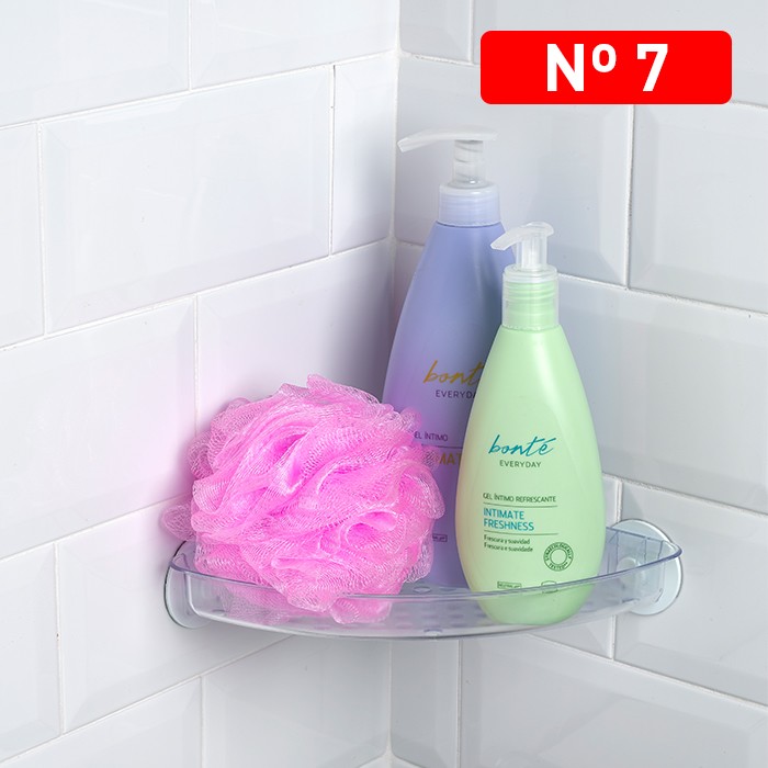 Hoek badkamerrek 25,5x18x3,5cm