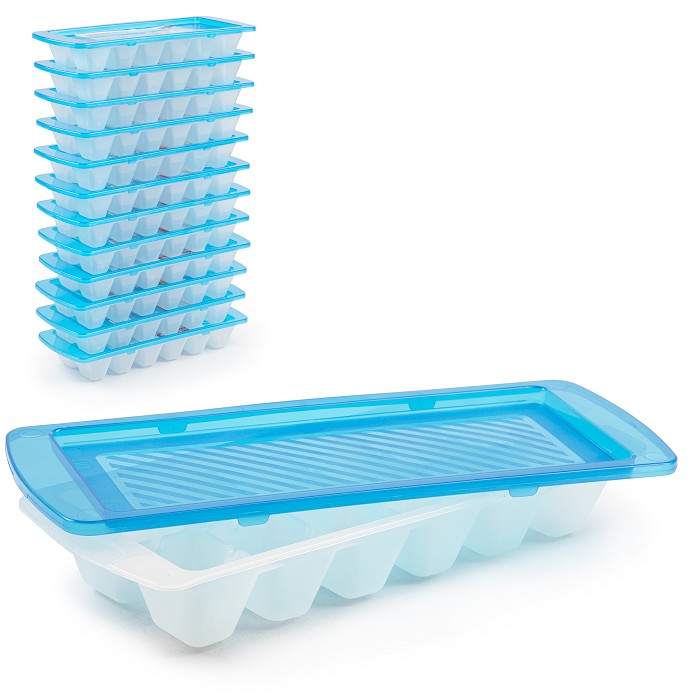 Ijsblokjesvorm met deksel