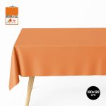 Waterdicht tafelkleed oranje 1,8*1,2m