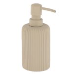 Zeepdispenser polyresin taupe 230ml