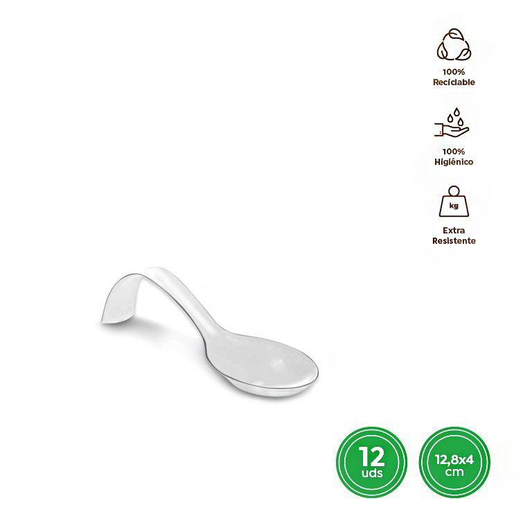 Amuse lepels 13x4cm 12st