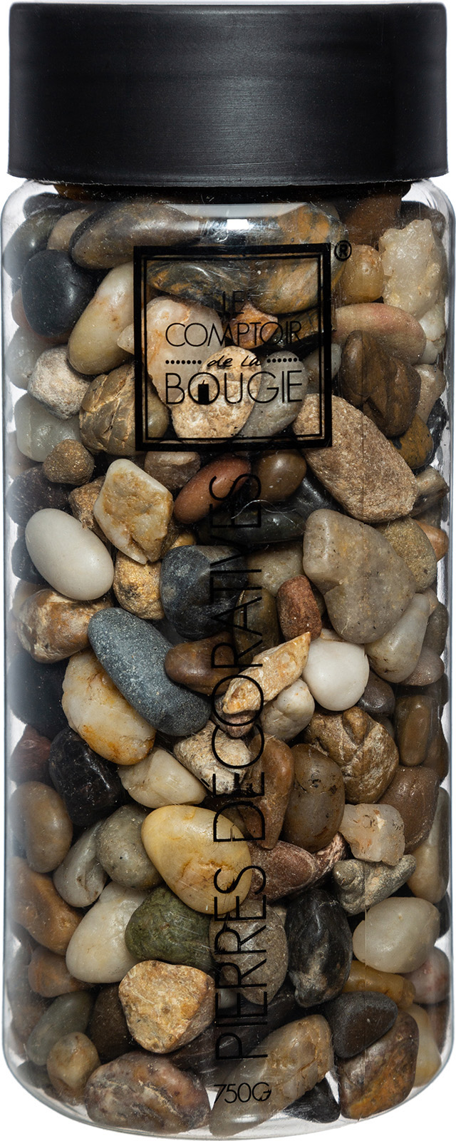 Decoratieve steentjes bruin 750g