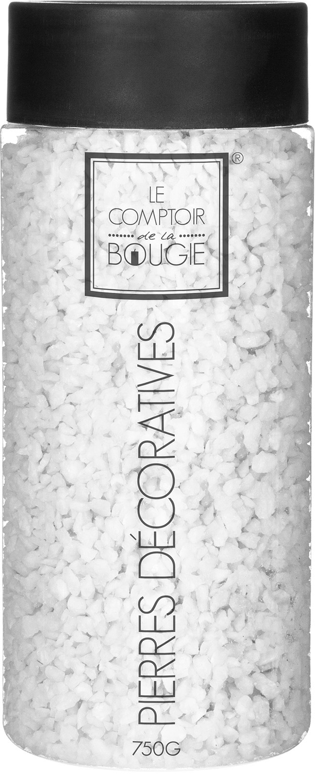 Decoratieve steentjes wit 750g