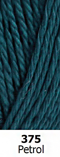 Durable breigaren katoen Coral petrol 50g