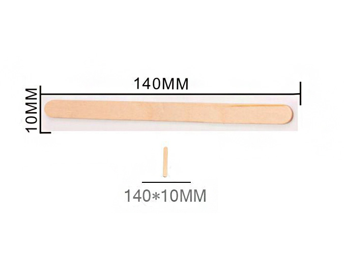 Houten knutselstokjes 140x10x2mm
