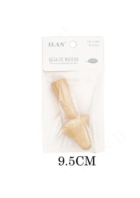 Houten paddestoelen H9,5cm