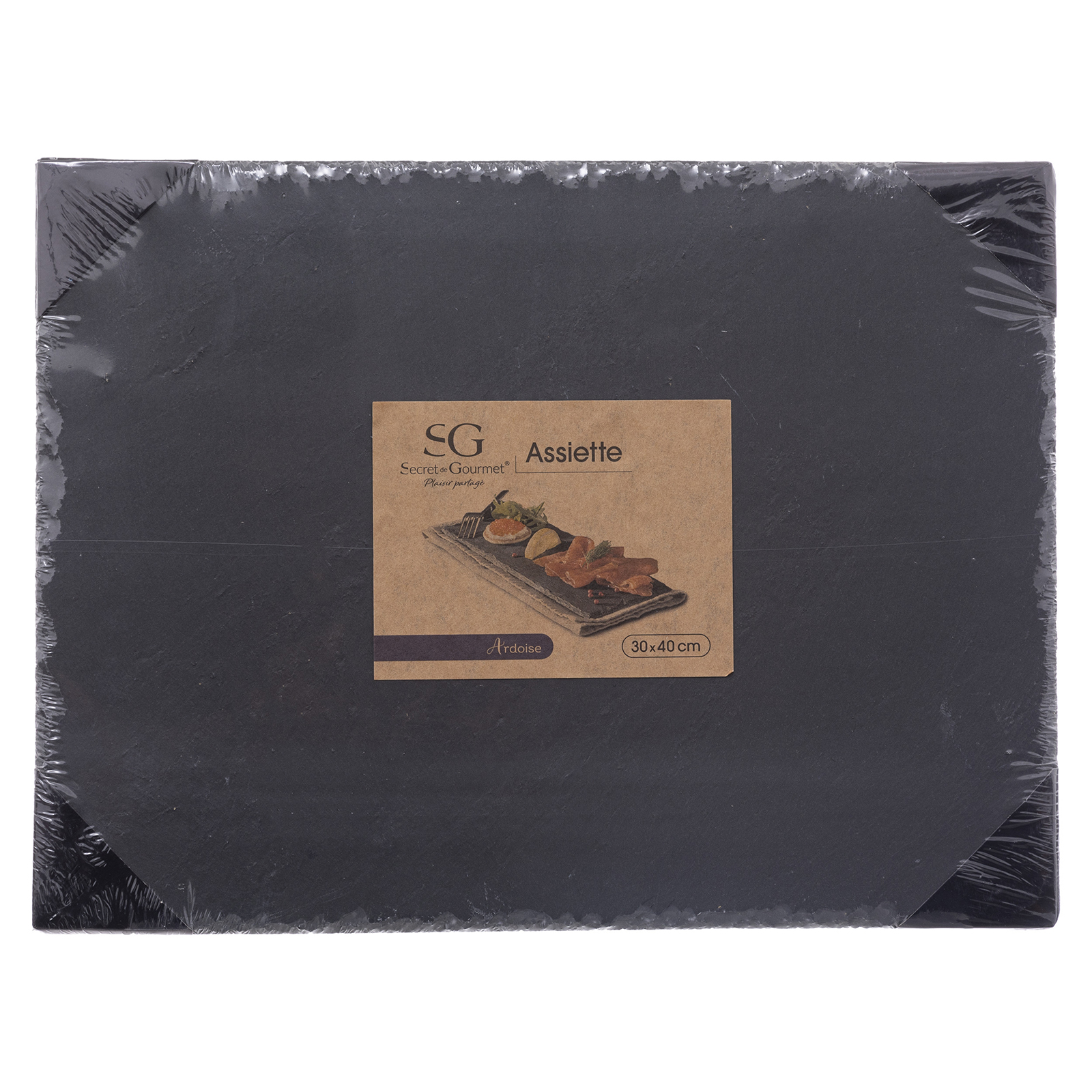 Leisteen serveerplank rechthoek 40x30cm