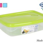 Rechthoekige vershoudbak met magnetron ventiel 3L