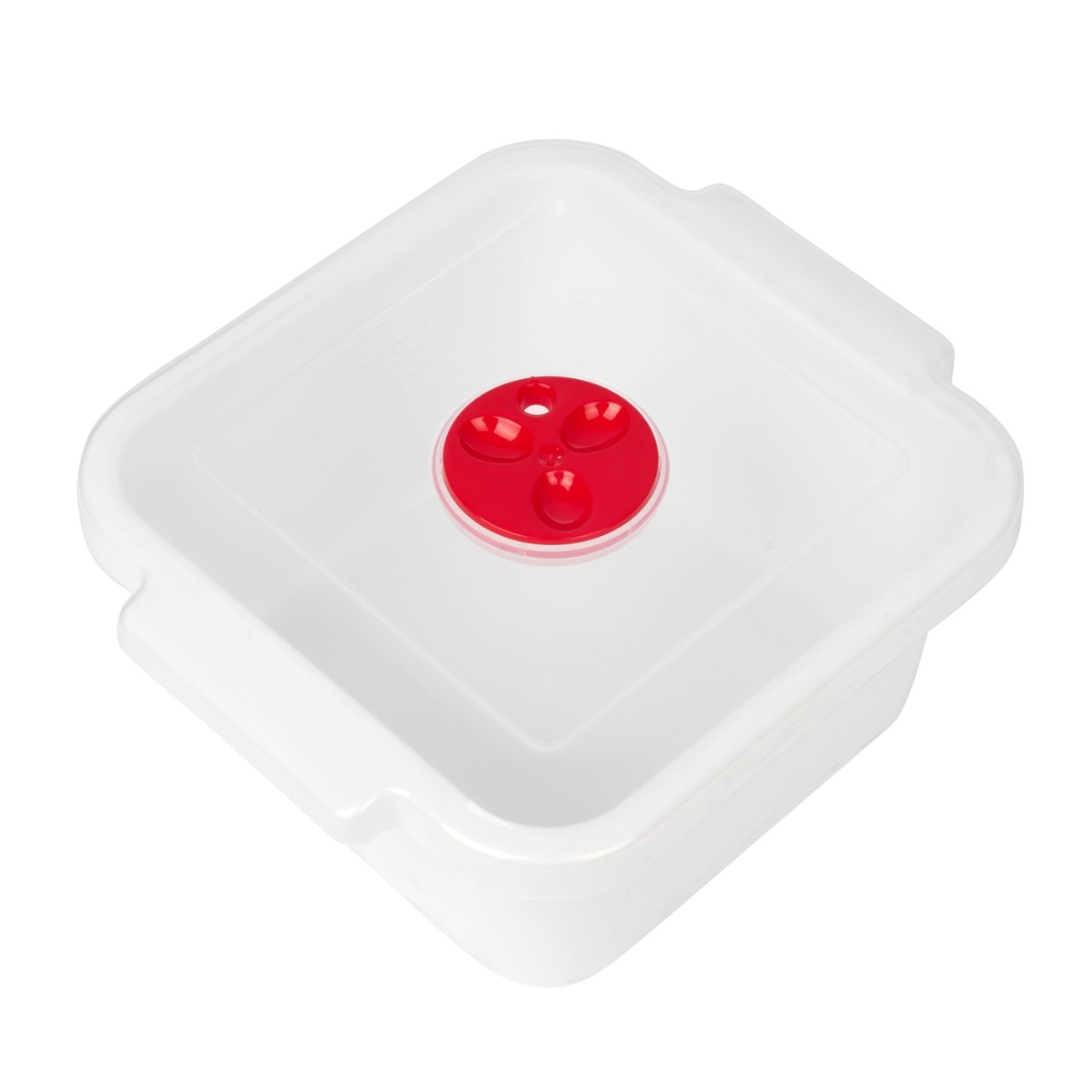 Magnetron pot vierkant 1L