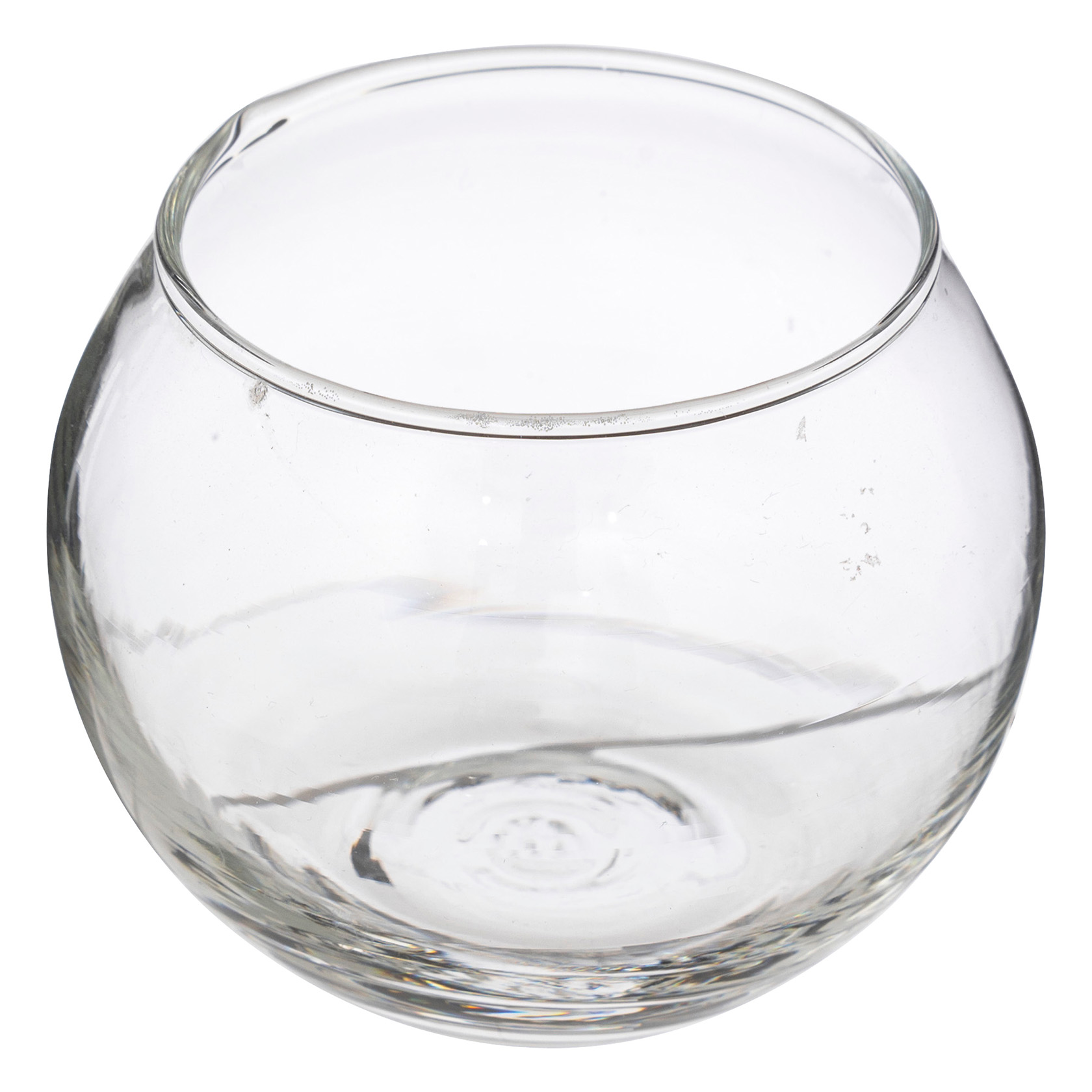 Serveerplank bamboe met glazen schalen 5-delig