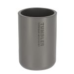 Badkamerbeker polyresin grijs 330ml