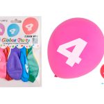 Ballonnen cijfer 4